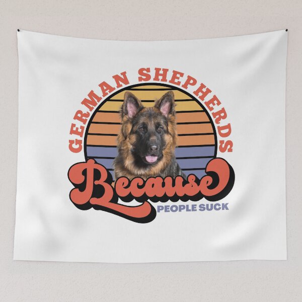 Item preview, German Shepherd Because designed and sold by momofdoggos.