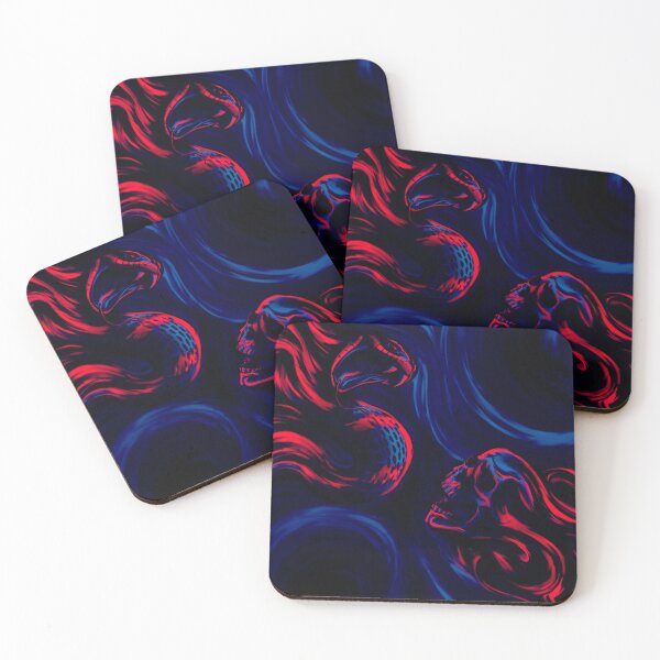 Item preview, Skull & Snake (black light) designed and sold by FattoAMano.