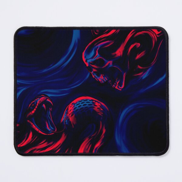 Item preview, Skull & Snake (black light) designed and sold by FattoAMano.