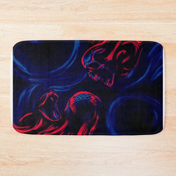 Item preview, Skull & Snake (black light) designed and sold by FattoAMano.
