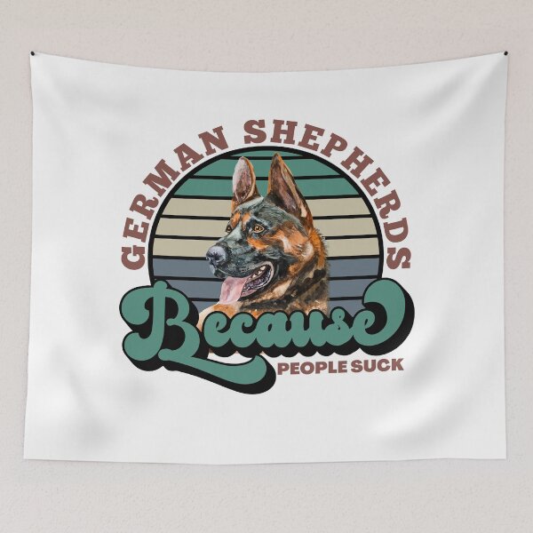 Item preview, German Shepherd Because designed and sold by momofdoggos.