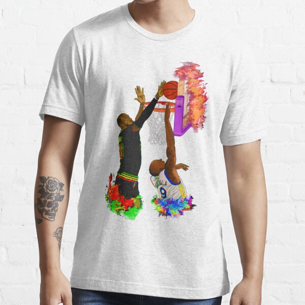 LeBron James - The Block - Cartoon Style | Essential T-Shirt