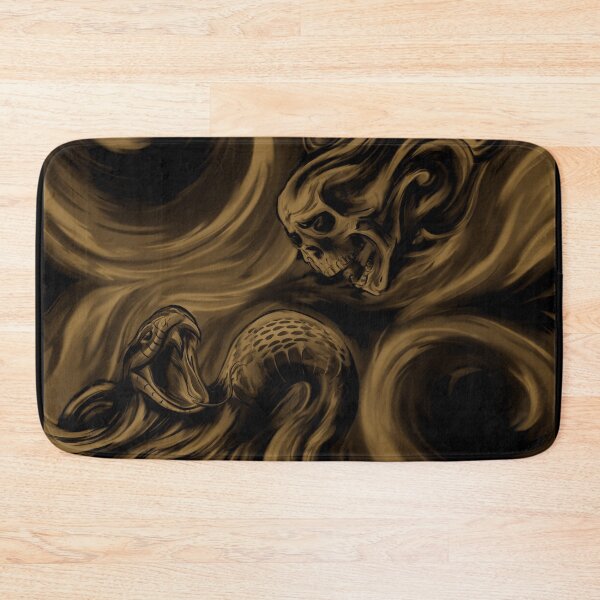 Item preview, Skull & Snake (antique) designed and sold by FattoAMano.