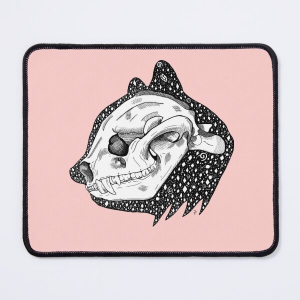 Item preview, red panda skull designed and sold by Nyctolust.