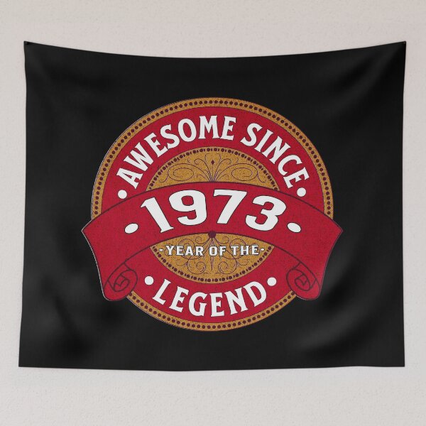 Item preview, Awesome Since 1973, birthday gift designed and sold by Ray's Photos & Art.