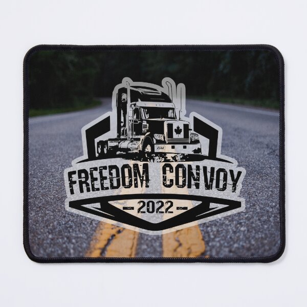 Item preview, Freedom Convoy, Truckers for Freedom, Mandate Freedom designed and sold by Chelsealuv Krigbaum.