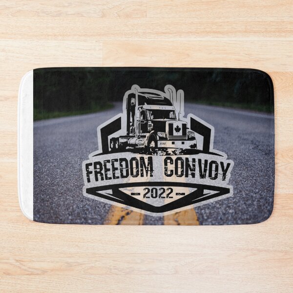 Aperçu de l'œuvre Freedom Convoy, Truckers for Freedom, Mandate Freedom créée et vendue par Chelsealuv Krigbaum.
