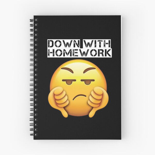 Item preview, Down with homework designed and sold by GeekPopDesigns.