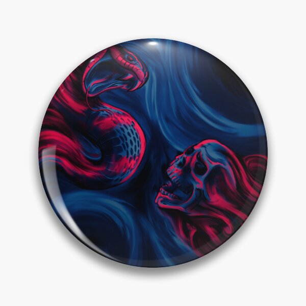 Item preview, Skull & Snake (thumbnail) designed and sold by FattoAMano.