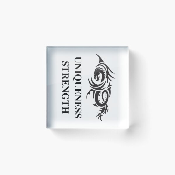 Item preview, UNIQUENESS Strength designed and sold by Axeel.art.