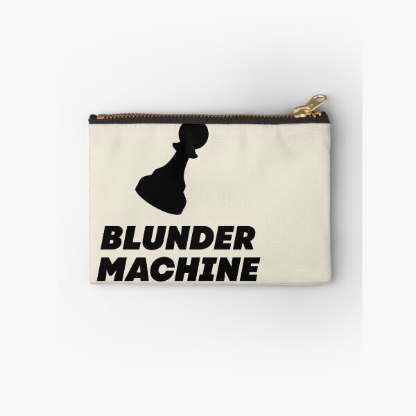 Item preview, Blunder Machine - Funny Chess Quote in Black designed and sold by itisjakob.