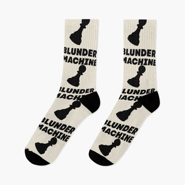 Item preview, Blunder Machine - Funny Chess Quote in Black designed and sold by itisjakob.