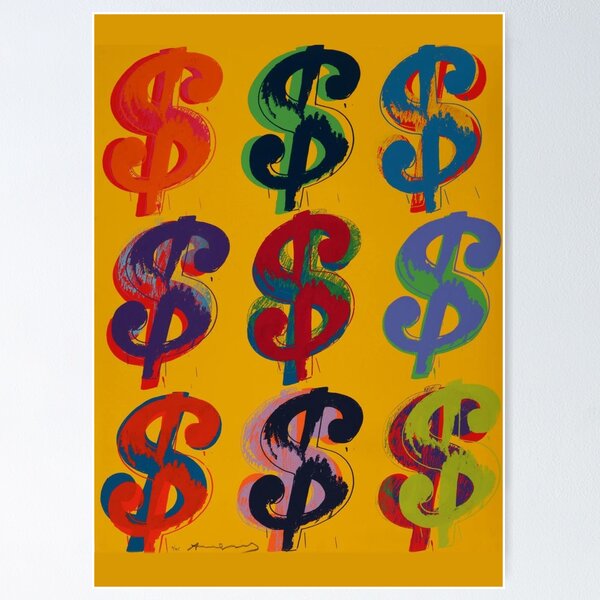 Aperçu de l'œuvre Dollar Warhol créée et vendue par emilypigou.