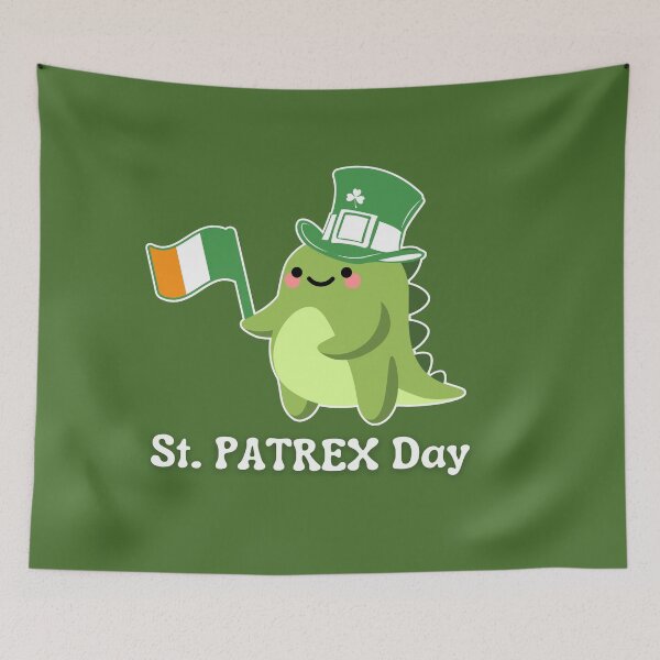 Item preview, St. Patrex Day-St. Patrick's Day Dinosaur designed and sold by Spiritualish.