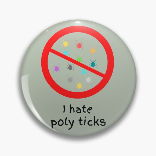 Item preview, I hate poly ticks designed and sold by dreamerv3.