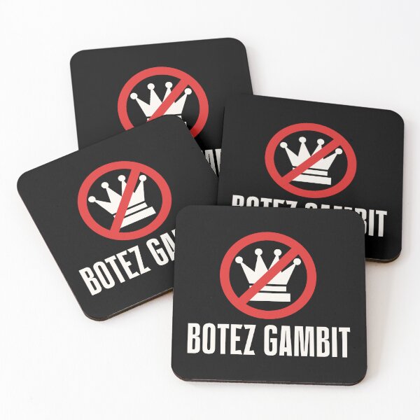 Item preview, Botez Gambit - Funny Chess Quote in Black designed and sold by itisjakob.