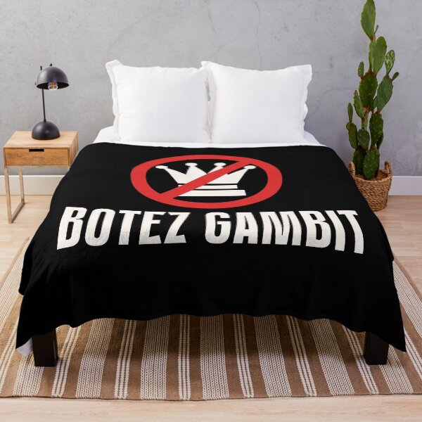 Item preview, Botez Gambit - Funny Chess Quote in Black designed and sold by itisjakob.