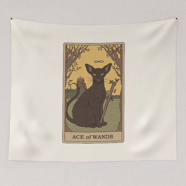 Item preview, Ace of Wands designed and sold by Thiago Corrêa.