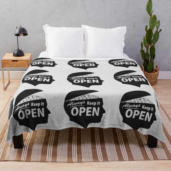 Item preview, KEEP AN OPEN MIND designed and sold by MacCurious.