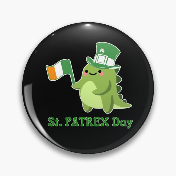 Item preview, St. Patrex Day-St. Patrick's Day Dinosaur designed and sold by Spiritualish.
