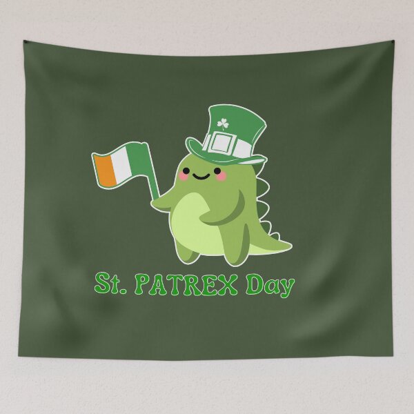 Item preview, St. Patrex Day-St. Patrick's Day Dinosaur designed and sold by Spiritualish.