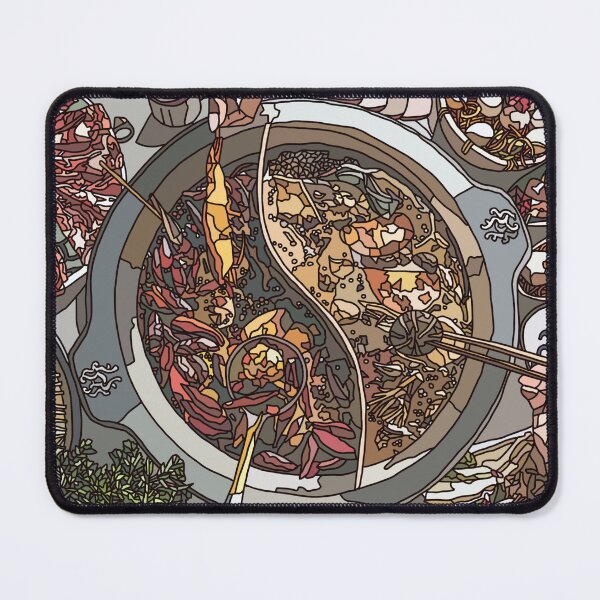 Item preview, Asian hotpot hot pot designed and sold by lalashellsArt.