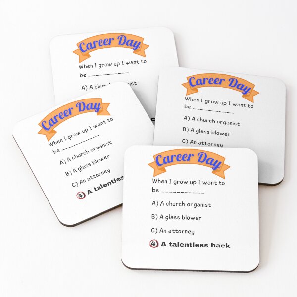 Item preview, Career Day – Want to Be a CORRESPONDENT! designed and sold by Ferocious-Pear.