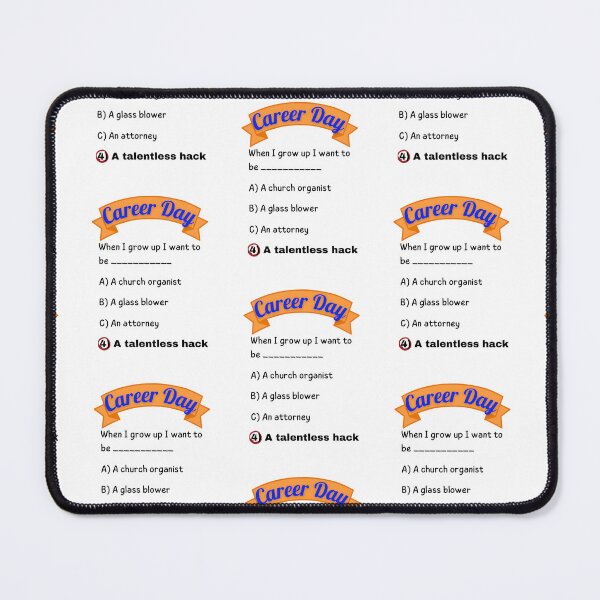 Item preview, Career Day – Want to Be a CORRESPONDENT! designed and sold by Ferocious-Pear.
