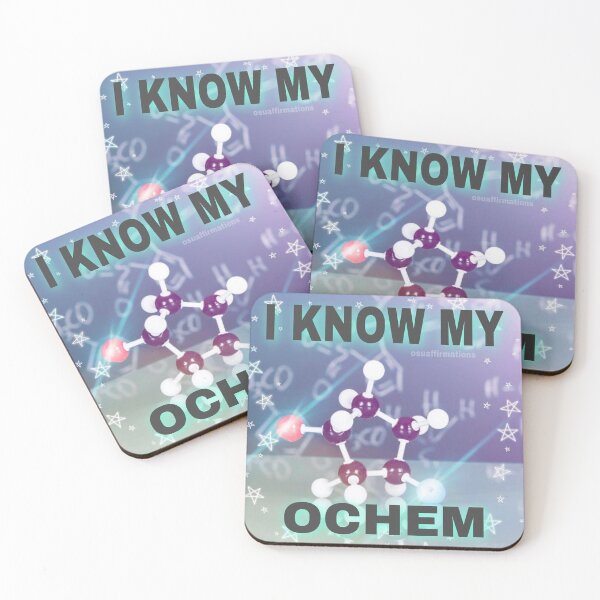 Item preview, I Know My OChem designed and sold by osuaffirmations.