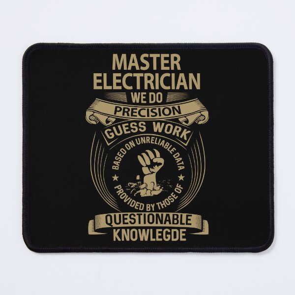 Item preview, Master Electrician T Shirt - We Do Precision Job Gift Item Tee designed and sold by smueller39.