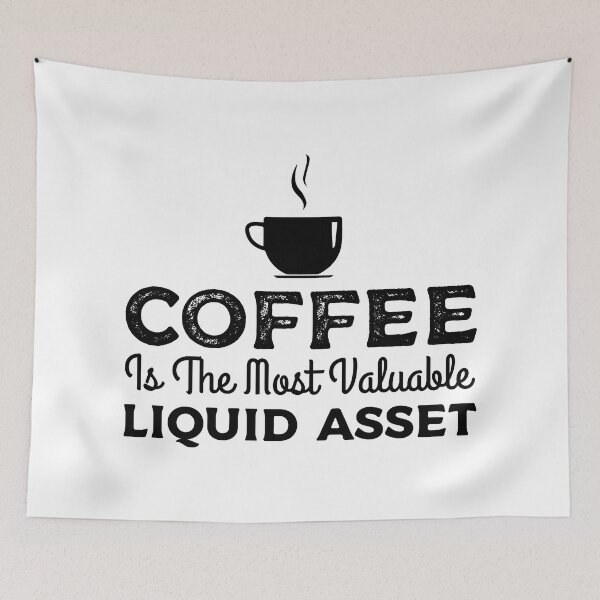 Item preview, Coffee Is The Most Liquid Asset, Gift for any Accountant Coffee Lover, CPA T-shirt, Bookkeepper Mugs, Tax season Hat designed and sold by Eddyed.