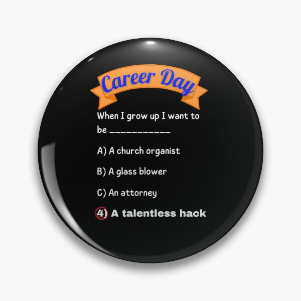 Item preview, Career Day – Want to Be a CORRESPONDENT! designed and sold by Ferocious-Pear.