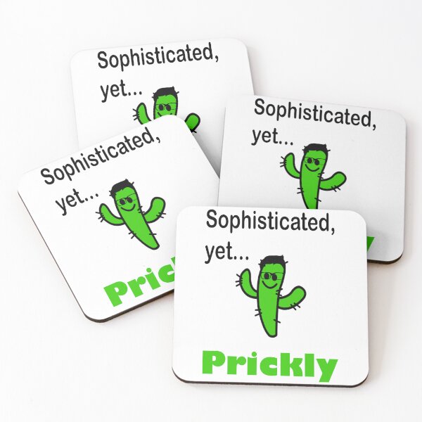 Item preview, Sophisticated, yet...Prickly designed and sold by DomGDesign.