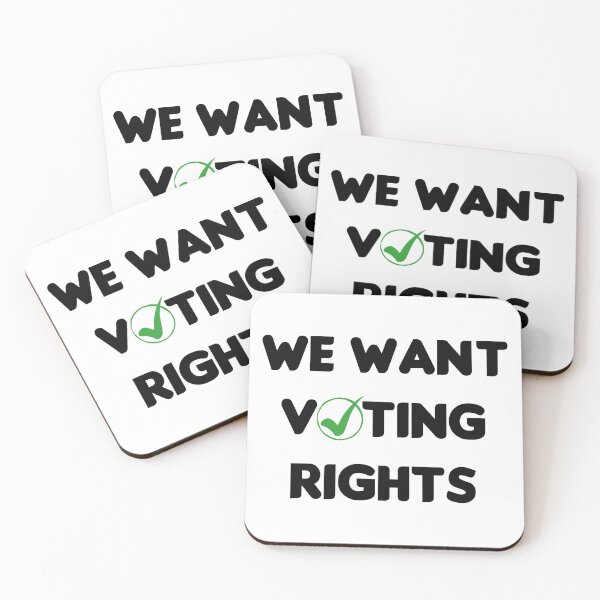 Item preview, We Want Voting Rights designed and sold by FunnyGifty.