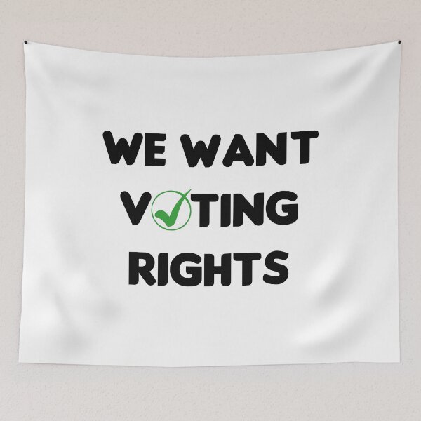 Item preview, We Want Voting Rights designed and sold by FunnyGifty.
