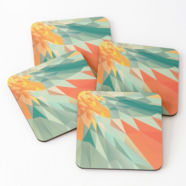 Item preview, Multicolor triangles geometric pattern designed and sold by cutecrazytshirt.