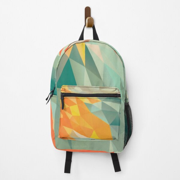 Item preview, Multicolor triangles geometric pattern designed and sold by cutecrazytshirt.