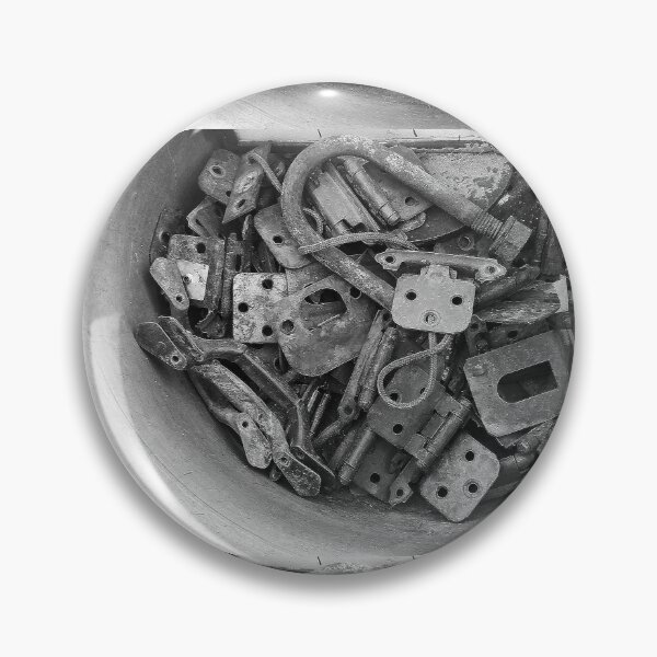 Item preview, Rusting Away Black and White designed and sold by blakcirclegirl.