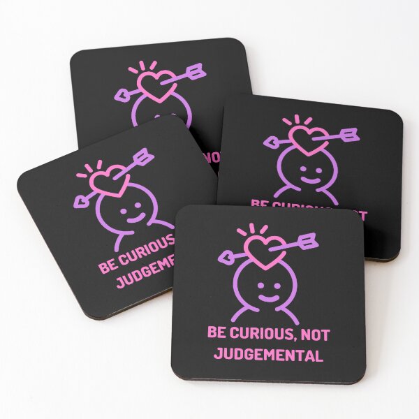 Item preview, Be Curious Not Judgemental designed and sold by Fayad-Art.