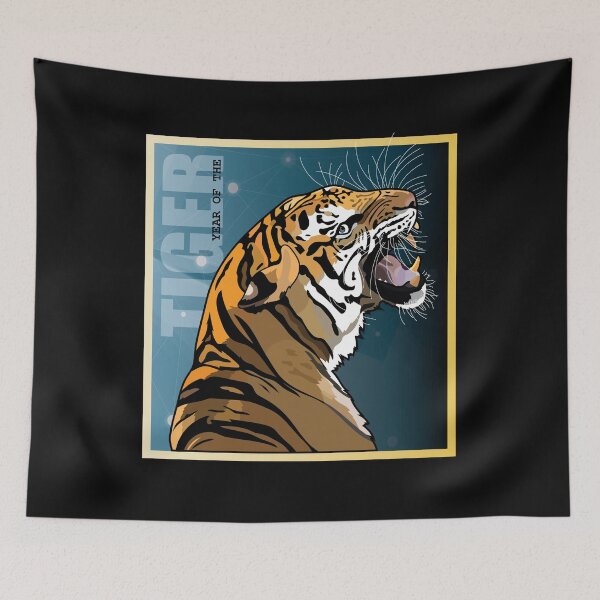 Item preview, Year of the Tiger designed and sold by theblueofmyeye.