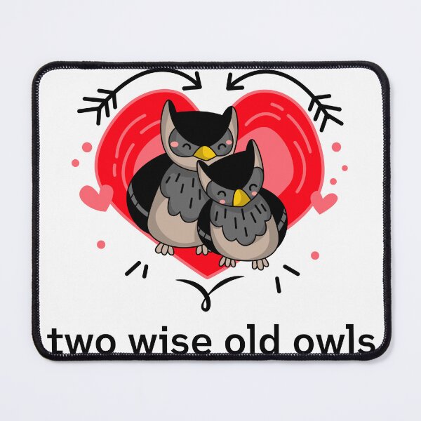 Item preview, two wise old owls designed and sold by AStateofBeing.