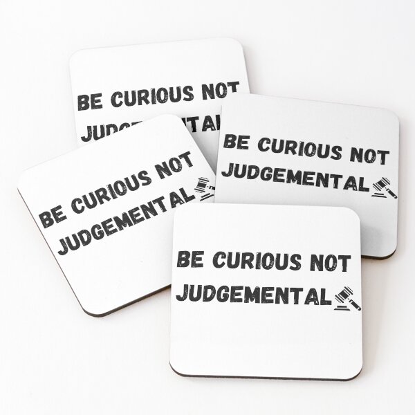 Item preview, Be Curious Not Judgemental designed and sold by Fayad-Art.