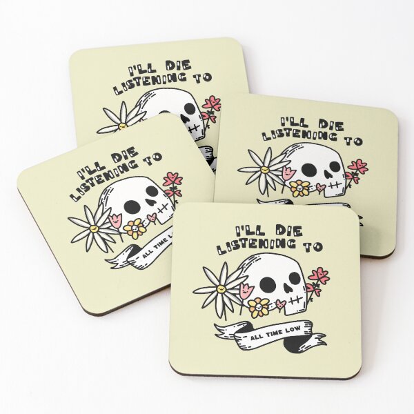 Item preview, Die listening to All Time Low designed and sold by emily-ninelives.