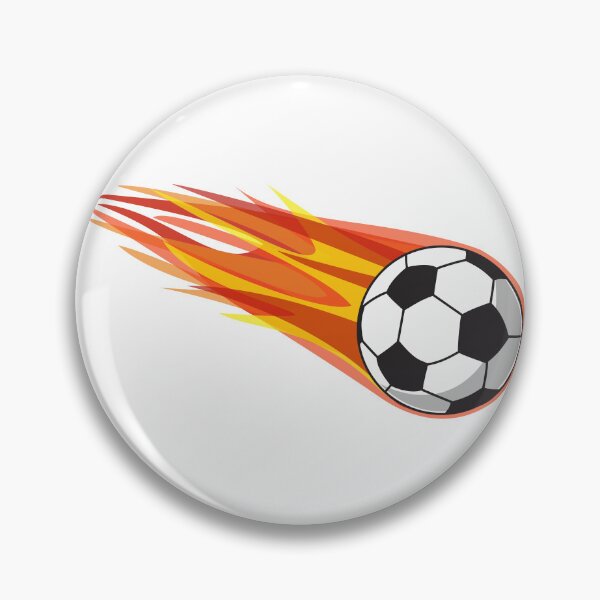 Item preview, Flaming soccer ball designed and sold by Planet-Pop.