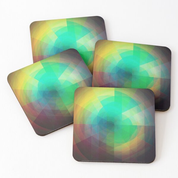 Item preview, Abstract multicolor triangles designed and sold by cutecrazytshirt.