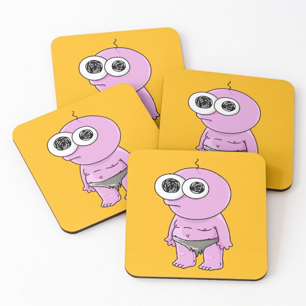 Item preview, SMILING FRIENDS - Pim wild, Alan, bliblie, Grim, Gleb or Glep(author's art) designed and sold by mrGoodwin90.