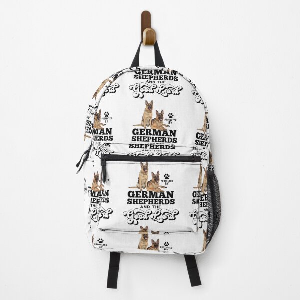 Item preview, Protected By German Shepherd And The Good Lord designed and sold by momofdoggos.