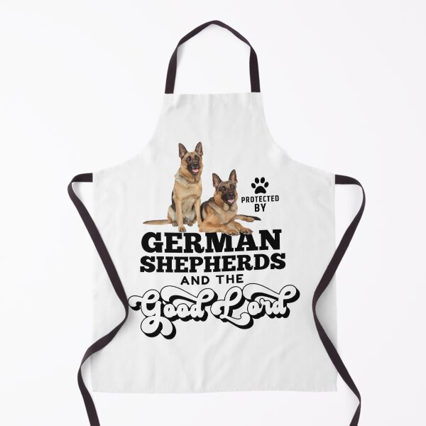 Item preview, Protected By German Shepherd And The Good Lord designed and sold by momofdoggos.