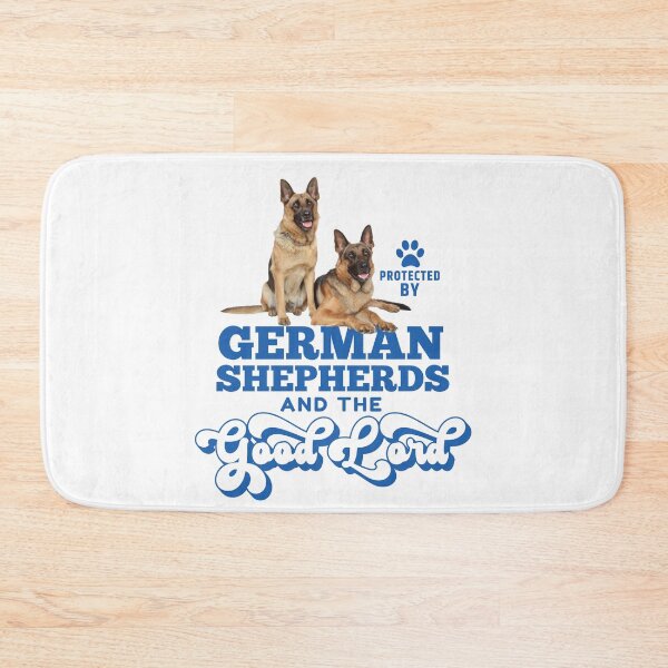 Item preview, Protected By German Shepherd And The Good Lord designed and sold by momofdoggos.