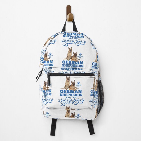 Item preview, Protected By German Shepherd And The Good Lord designed and sold by momofdoggos.